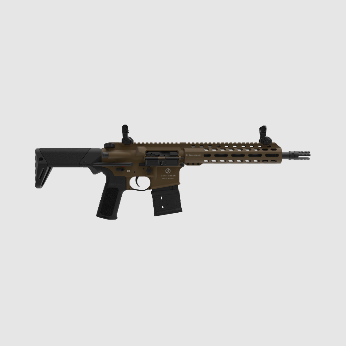 Selbstladebüchse Schmeisser AR15 S4F CSS Stock Bronze 10.5" .223 Rem