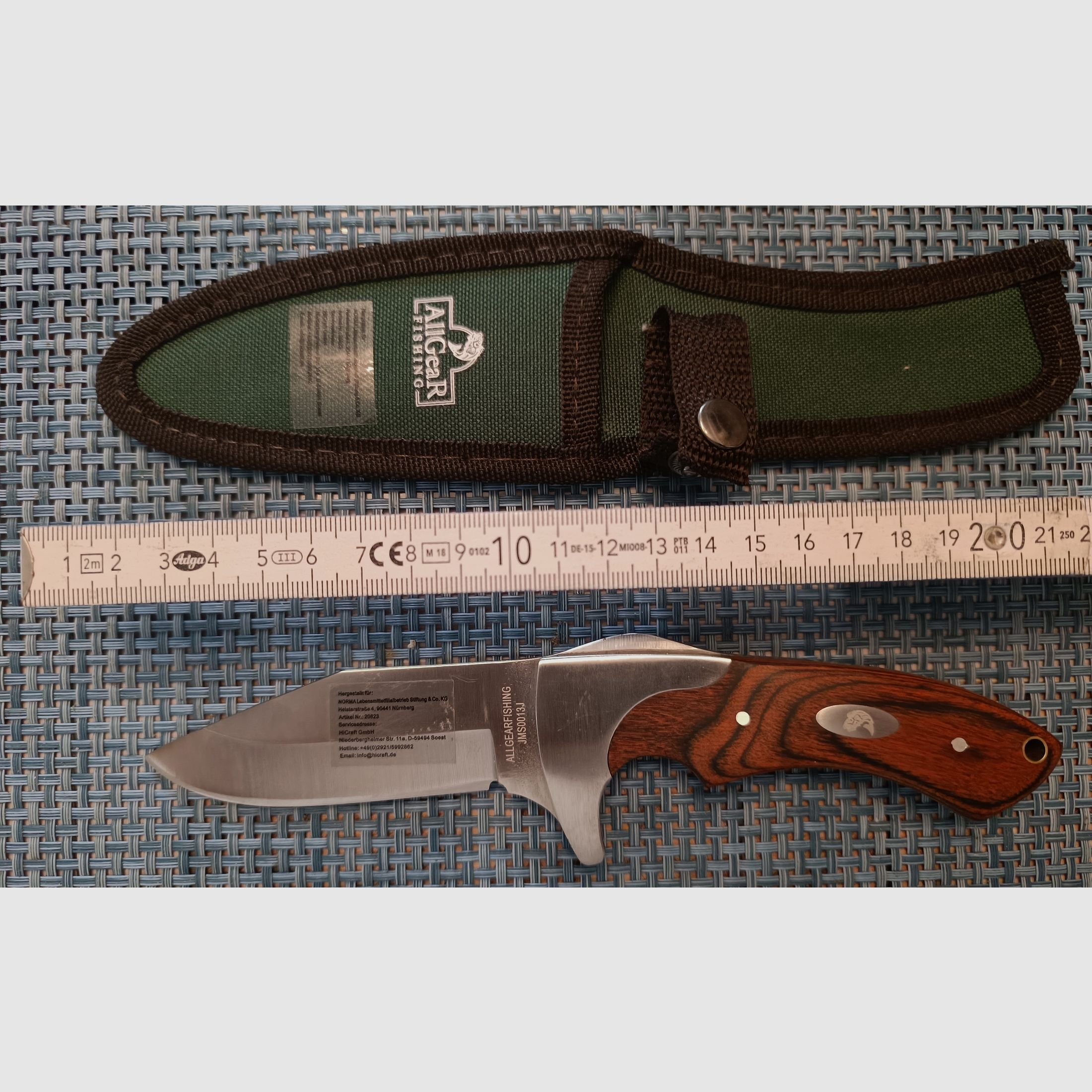 Hunting Angler Bowie AllGear Fishing Knife