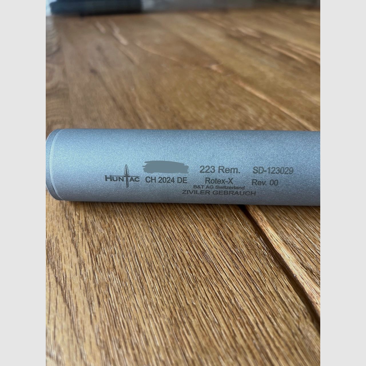 B&T ROTEX-X (.223) con QD quick detach per AR-15 NATO A2 suppressor da volata | usato poco, immagine 3 di 5