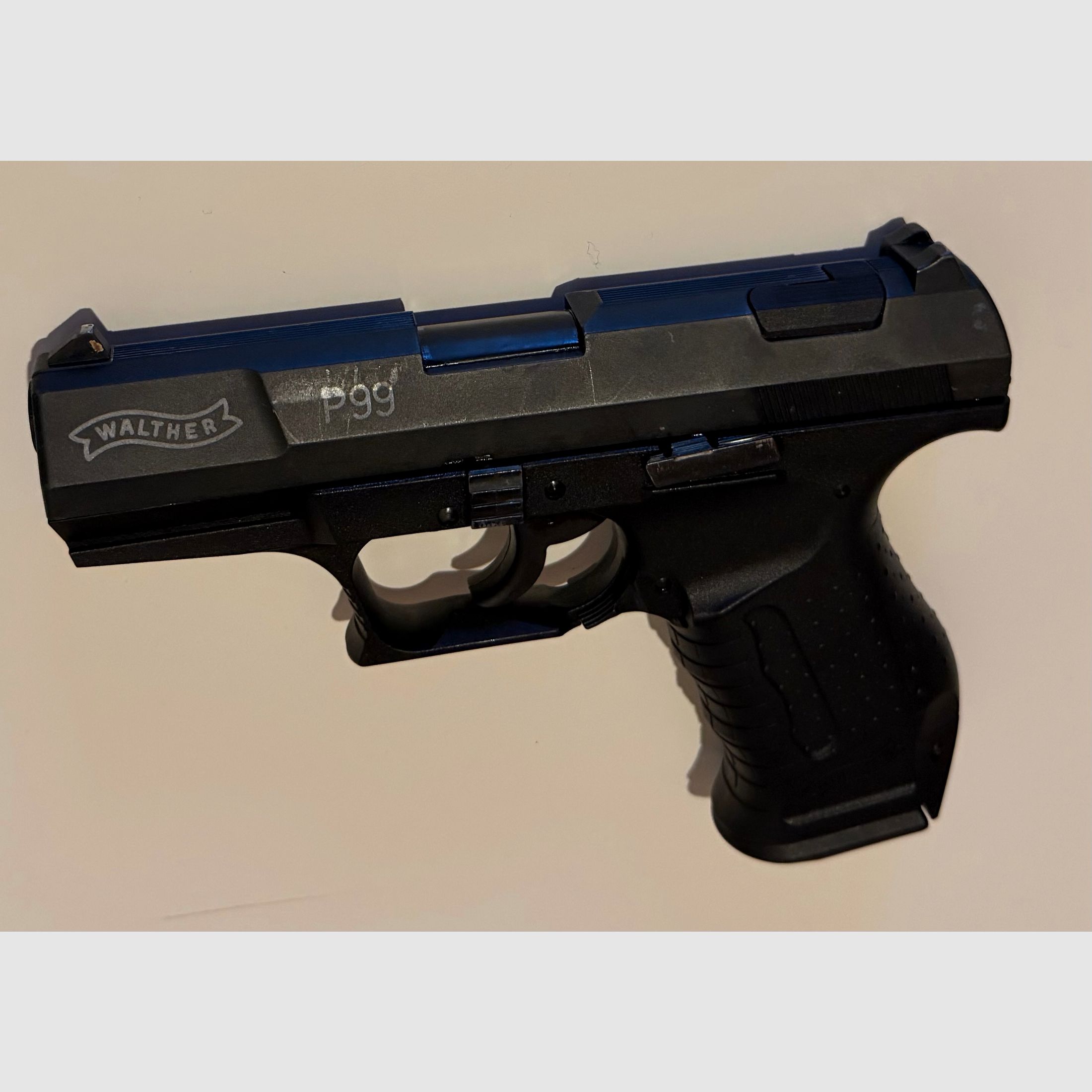 Walther P99 blank firing pistol 9mm P.A.K. matte black