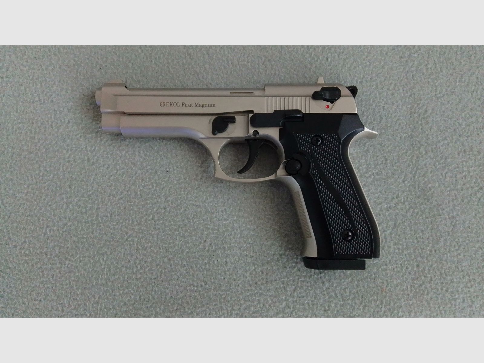 Ekol Firat Magnum Vernickelt PTB1112 Schreckschusspistole 9mm P.A.K.