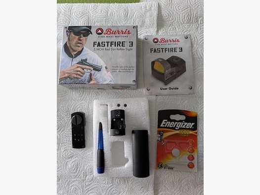 Burris Fastfire III 3 MOA