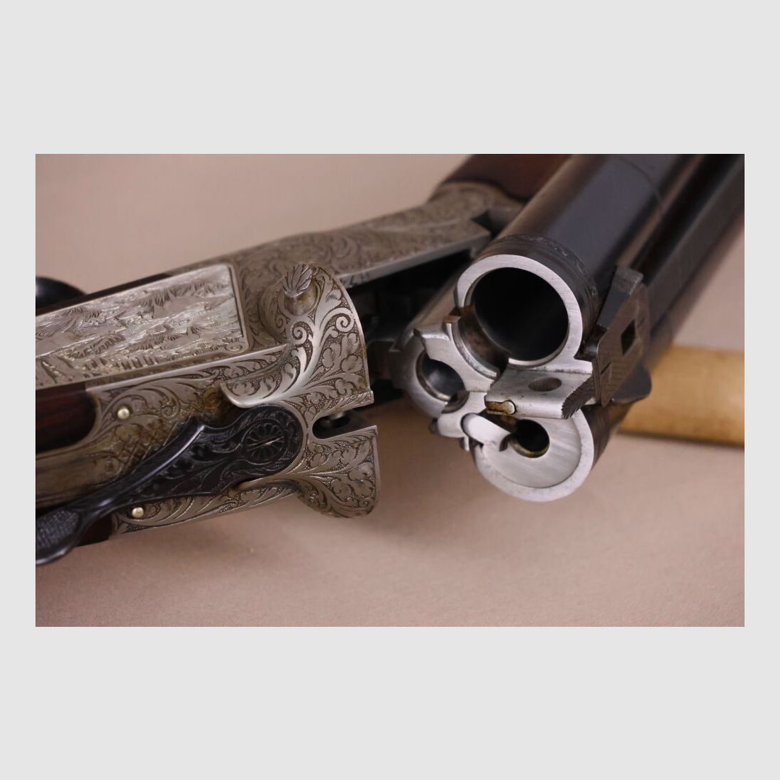 Krieghoff Trumpf Primus // Bockdrilling (mit mündungslangem EL!) // Swarovski mit Leuchtpunkt!! // sep. Kugelspannung!