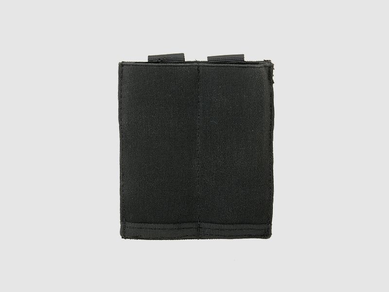 Elastic Double Pistol Magazine Pouch - Black