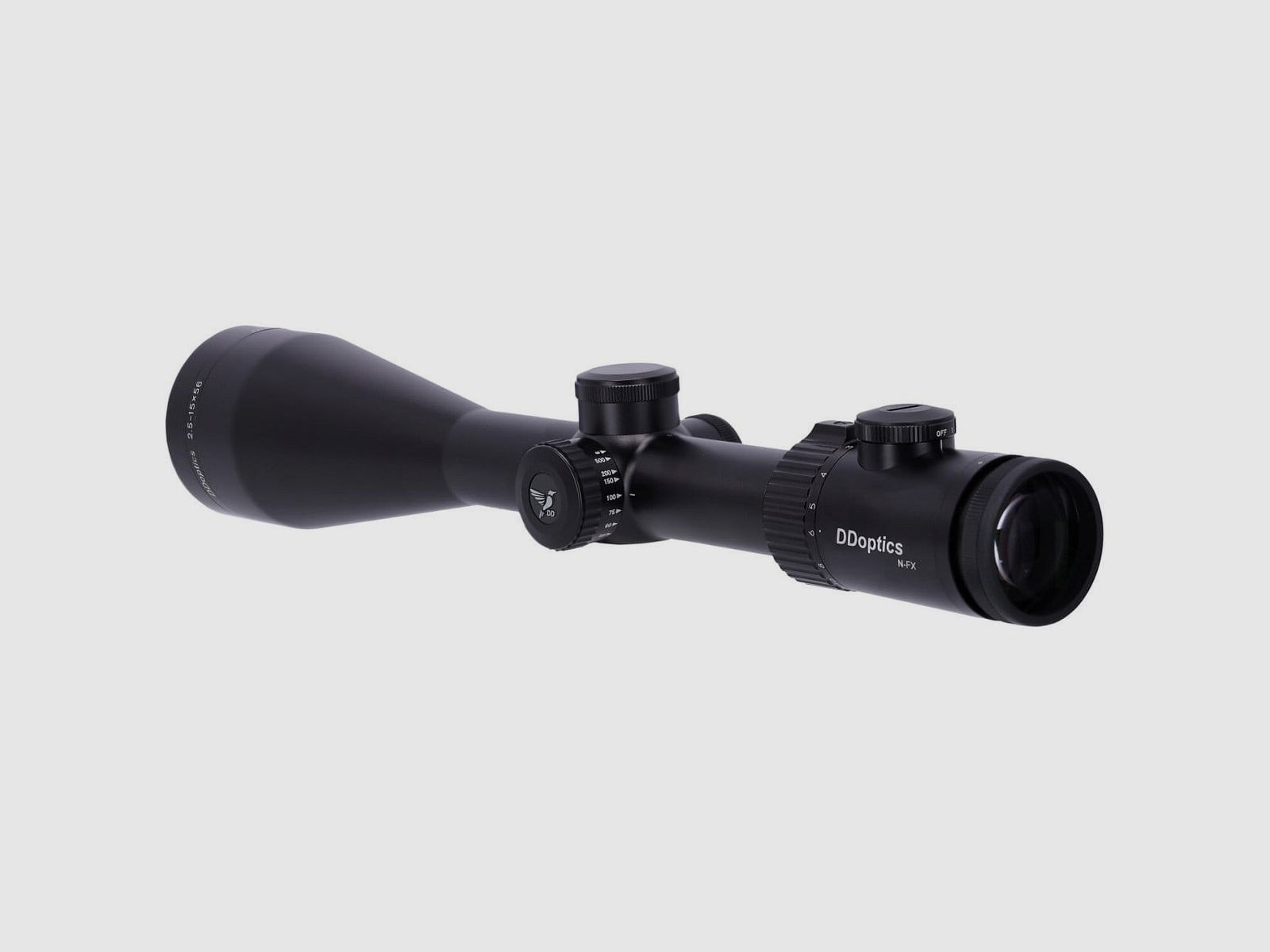 DDoptics N-FX 2,5-15x56 A4N MRAD lunette, image 5 sur 12