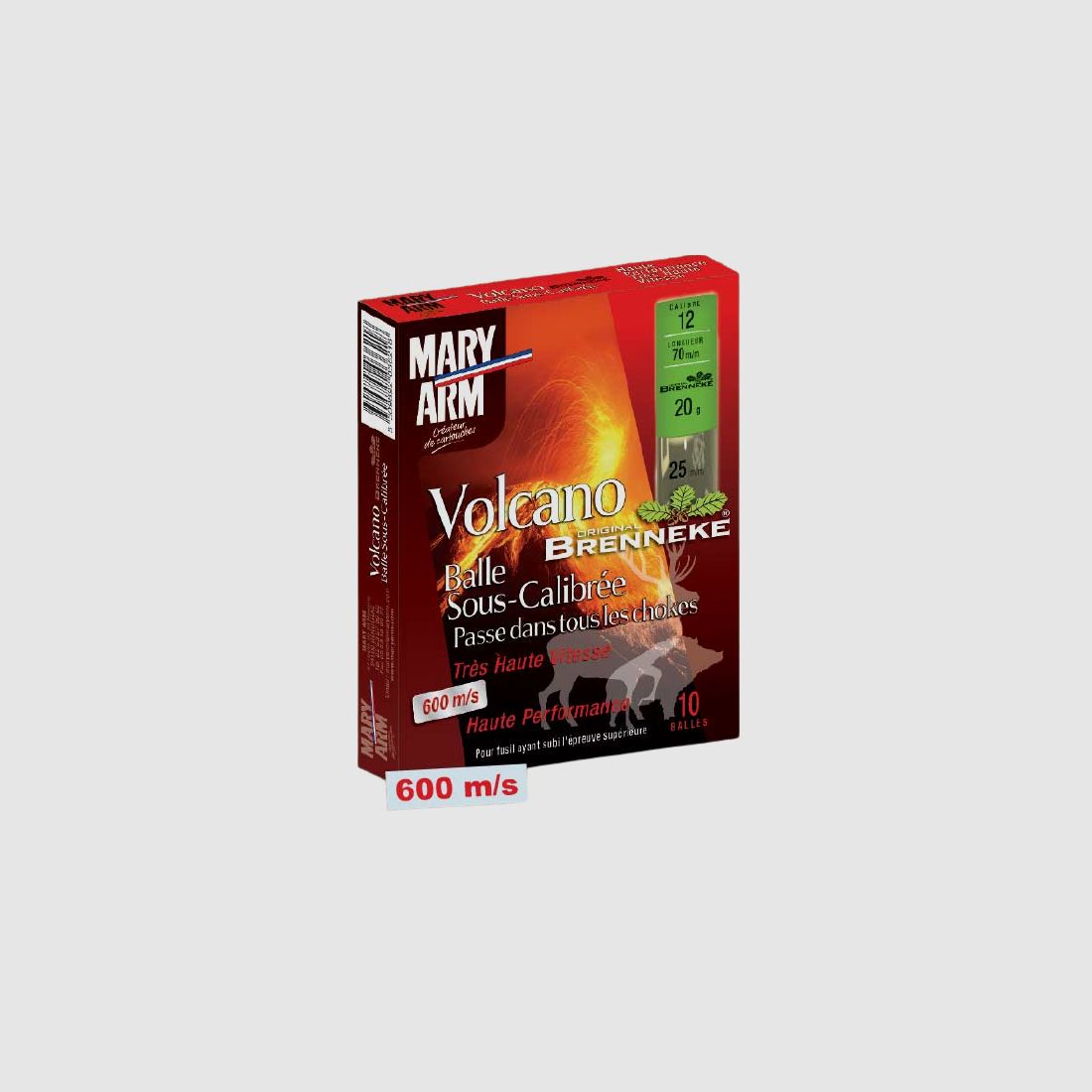 MARY ARM VOLCANO Patrone 12/70