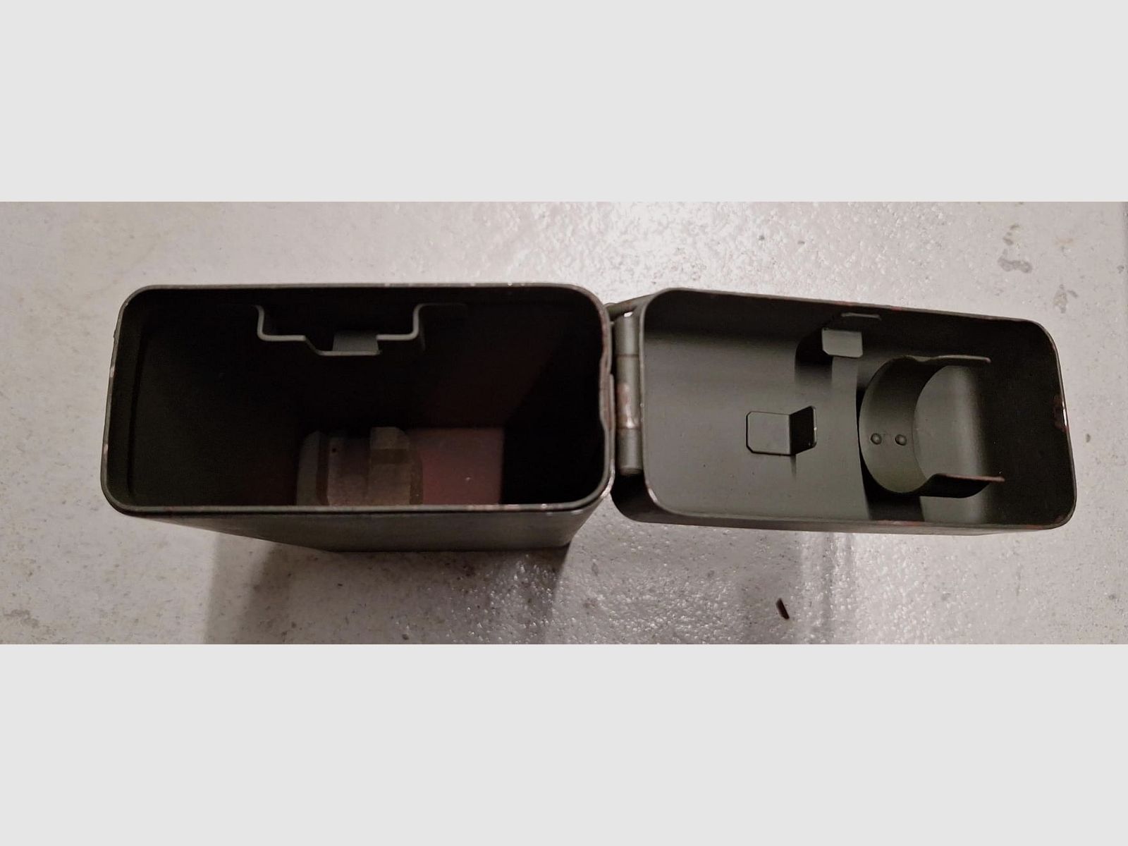 ZF4 mira telescópica caja de metal repro scope K43 G43 STG44