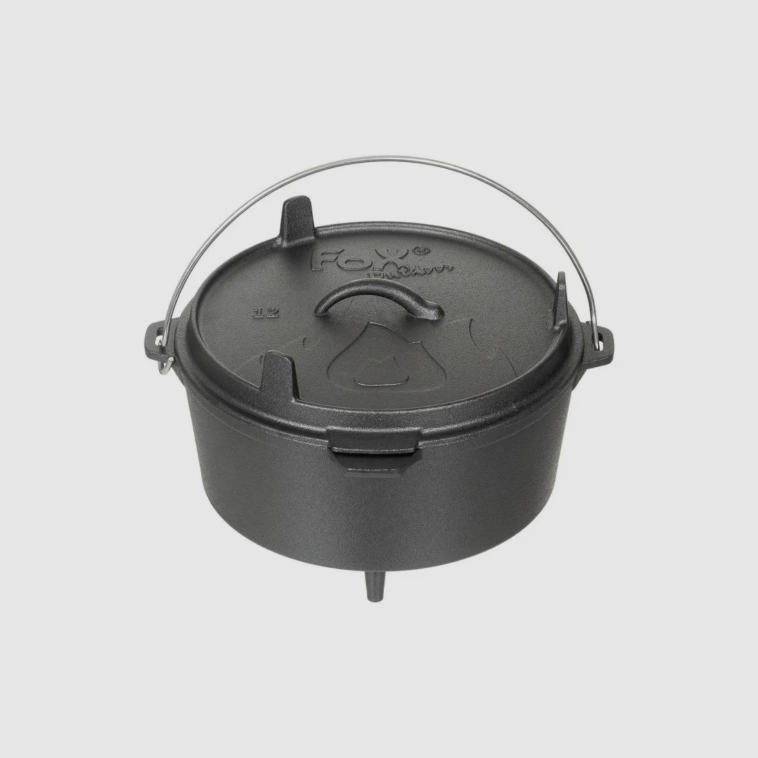Feuertopf, "Dutch Oven", Gusseisen, ca. 5,7 l