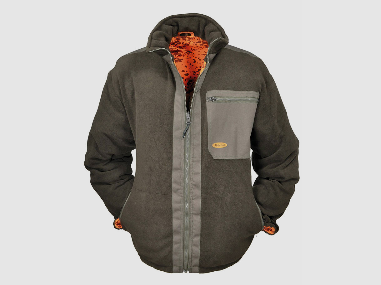 Hubertus Warn-Wendefleece Jacke
