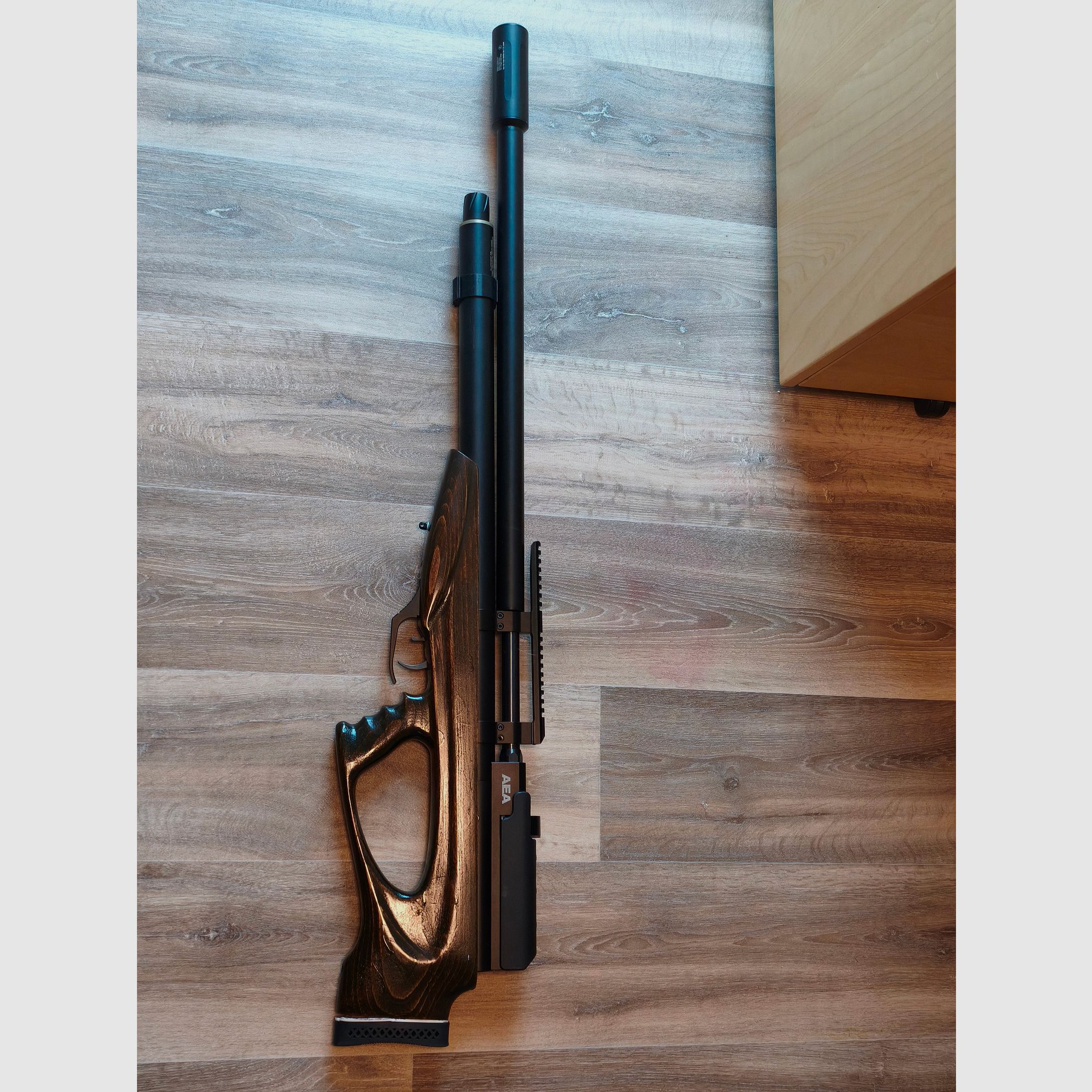 AEA Challenger Bullpup PCP Luftgewehr Set Top cal. 50 12,7 mm 600 j export 