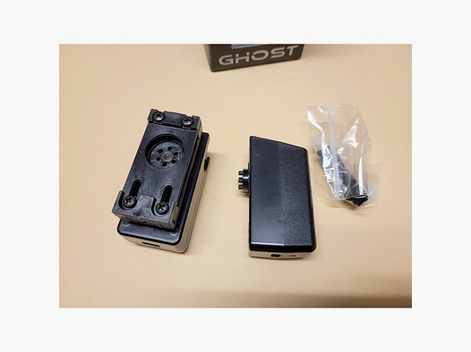 Ghost Magazin pouch for double row mags one rotation clip, two pouches, Black, Cod. SGMAGB