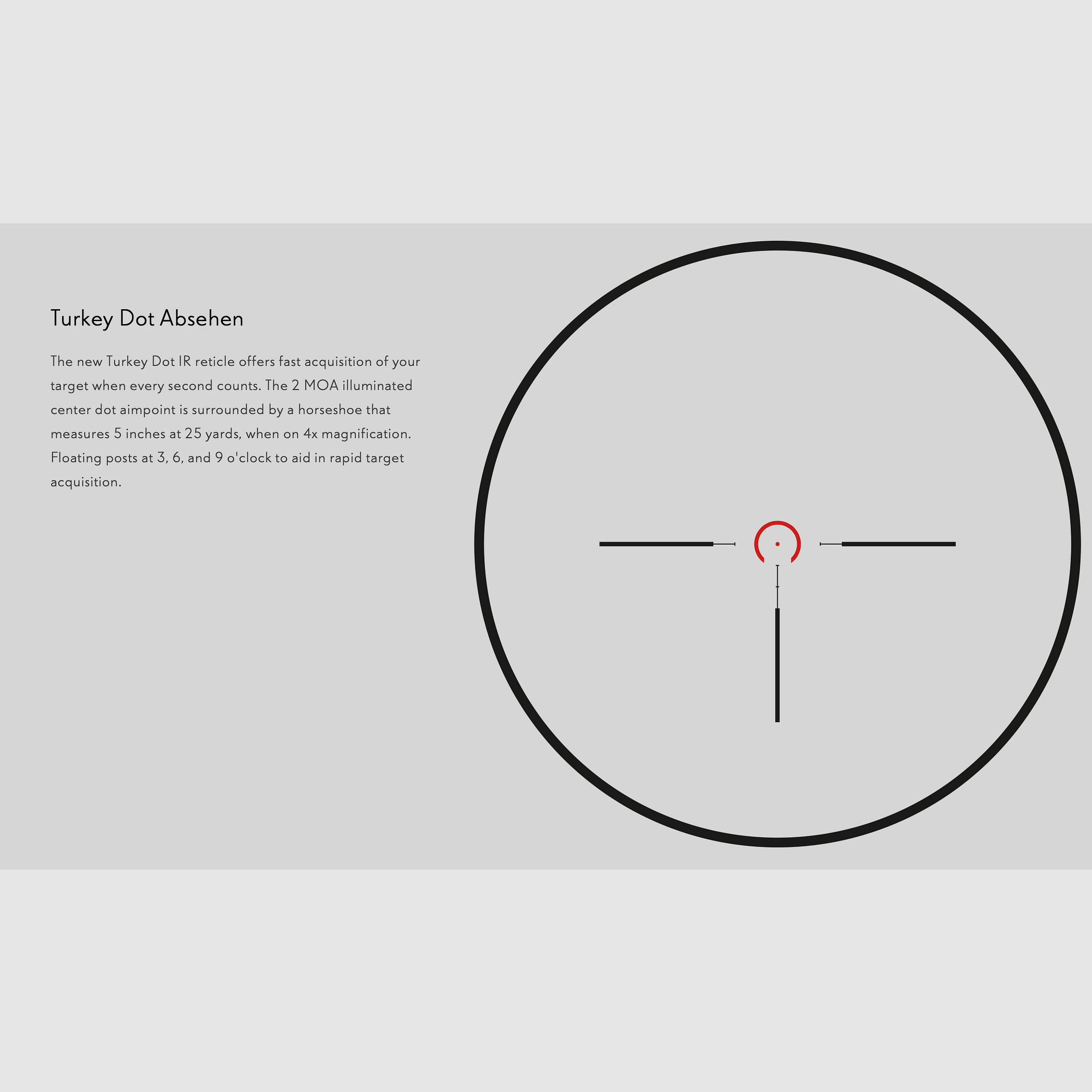 HAWKE 14205 Mira telescópica VANTAGE IR 1-4X20 PUNTO TURQUÍA ABSEHEN
