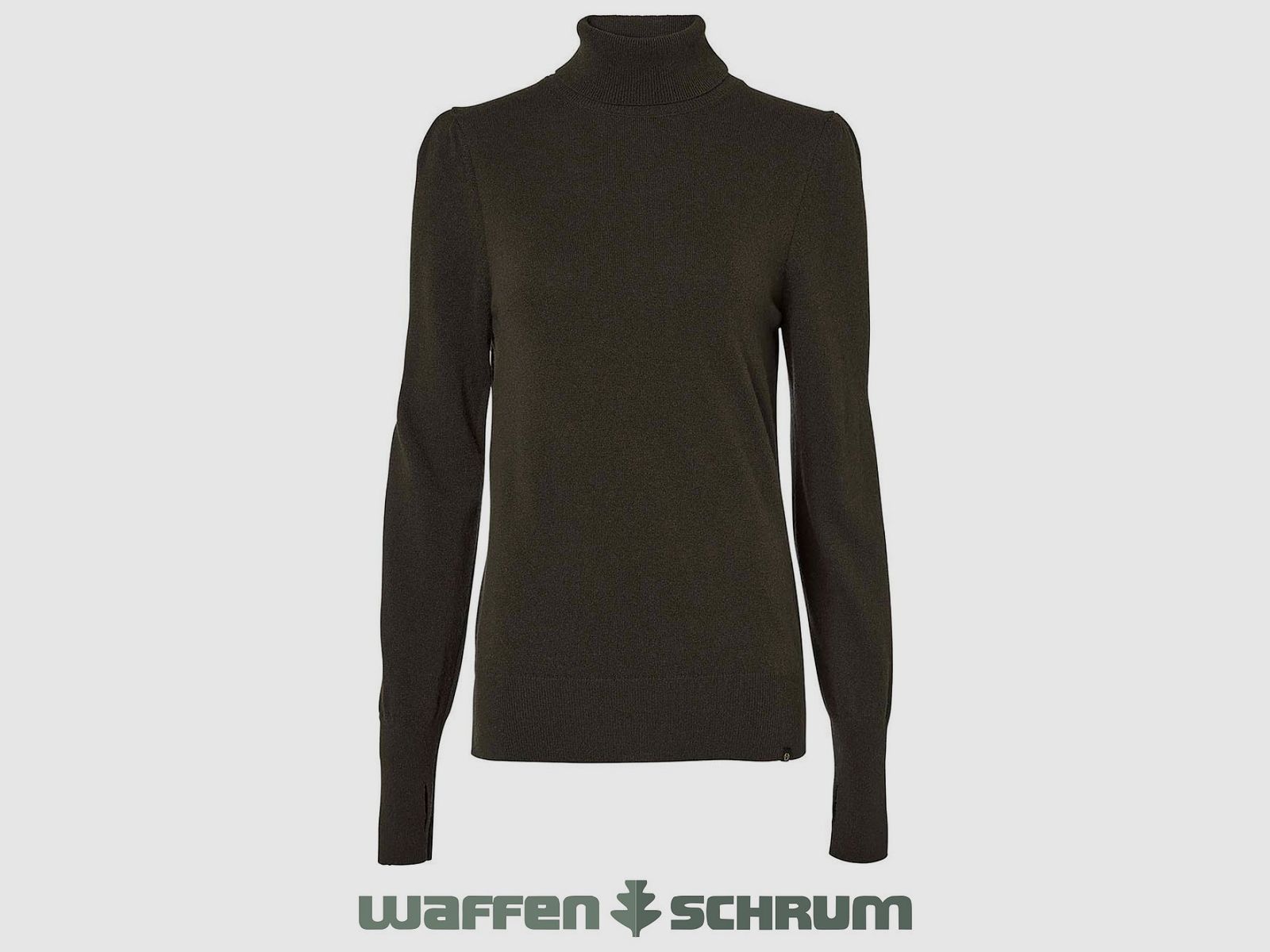 Chevalier Rollkragenpullover Agnes Leather Brown