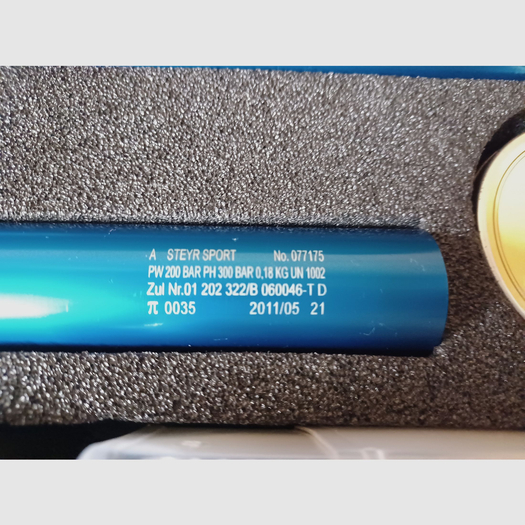 Steyr LP10 with right grip M