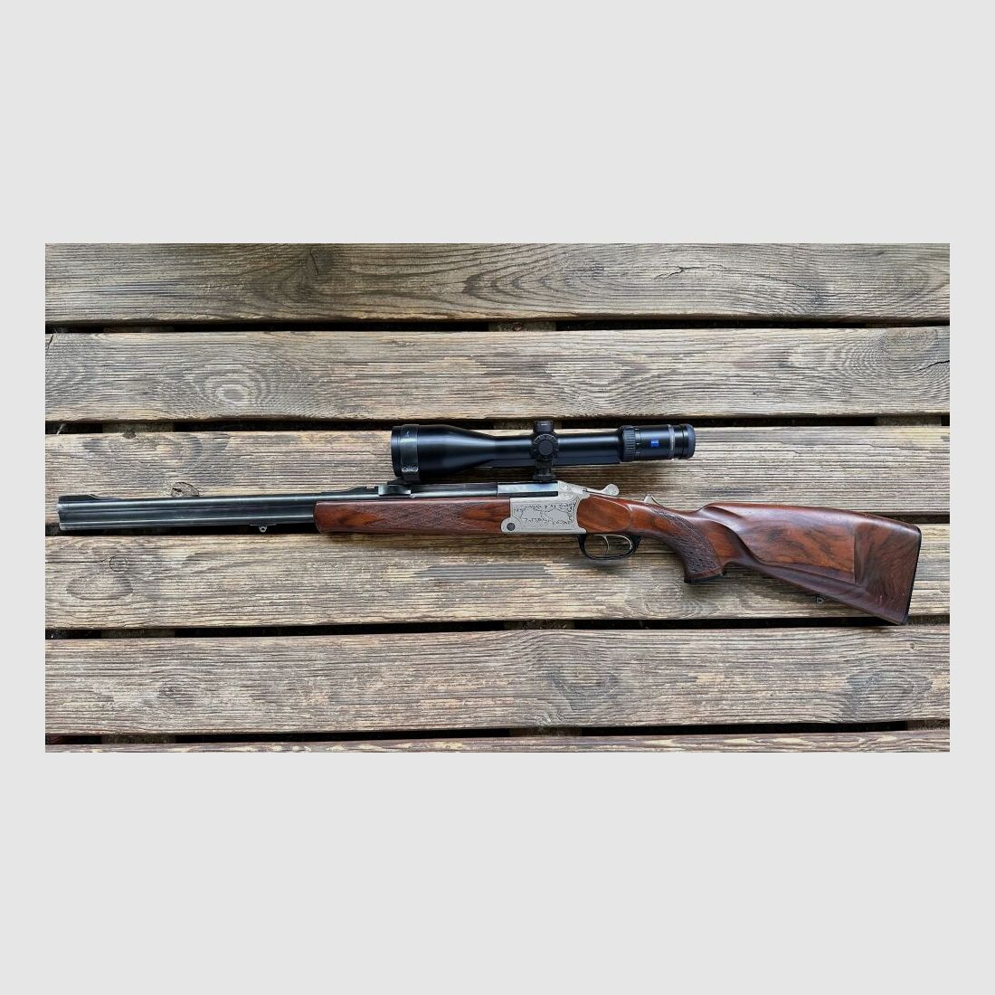 Blaser 750/88 8x57R, 5.6x50R with Carl Zeiss 3-12x56 Victory HT 8x57R; 5.6x50R Mag