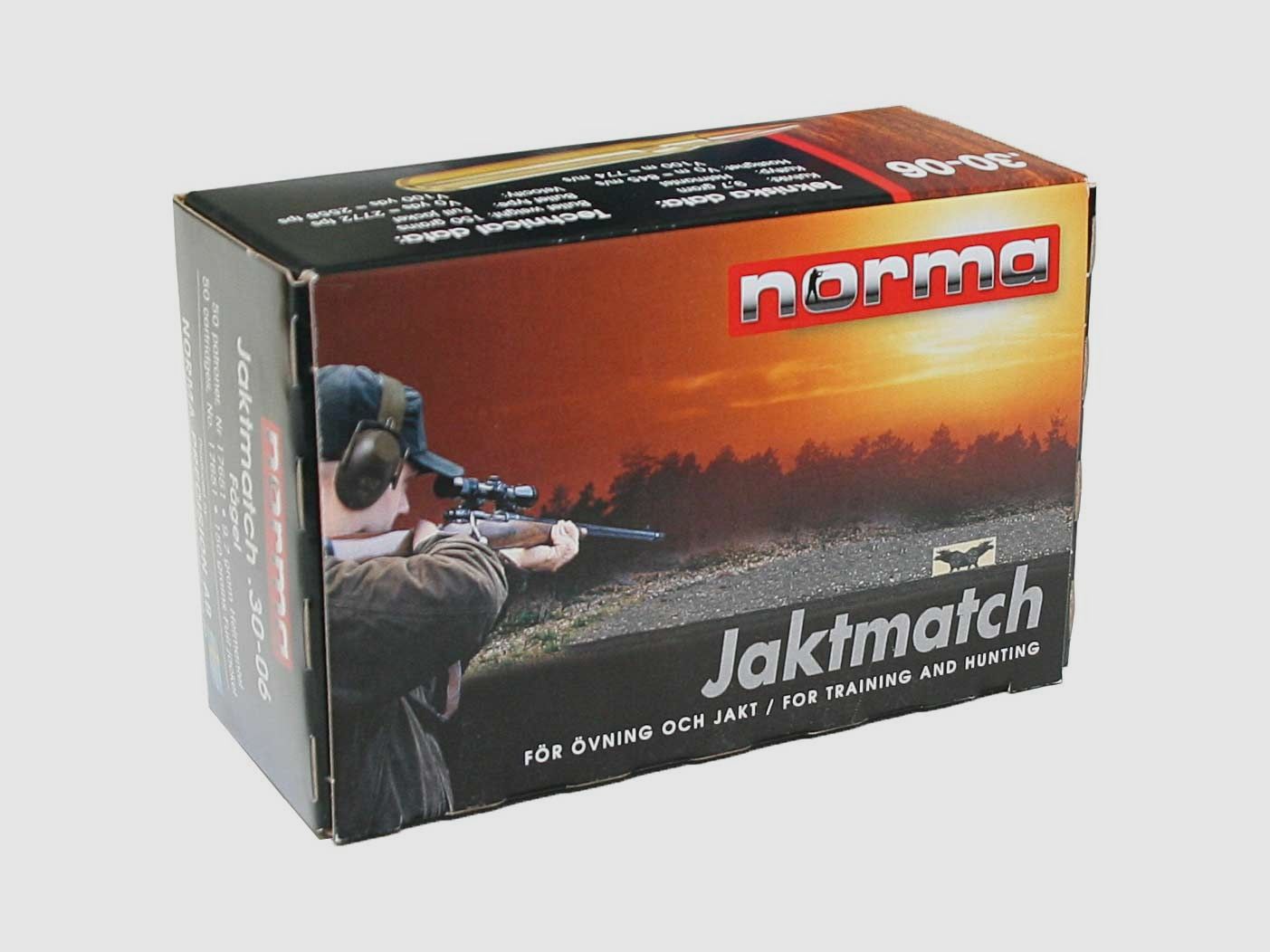 Norma 30-06 FMJ Jaktmatch 9,7g. 150gr. !!!