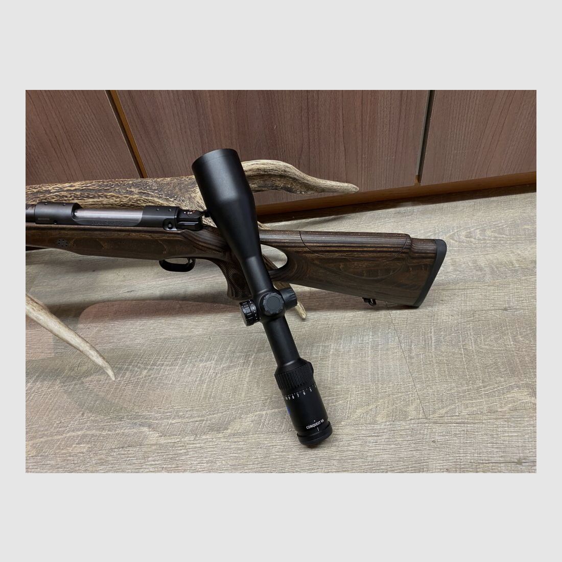 Mauser M12 Big Max, z Zeiss Conquest V4 3-12x56