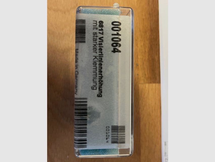 Visierlinienerhöhung Anschütz