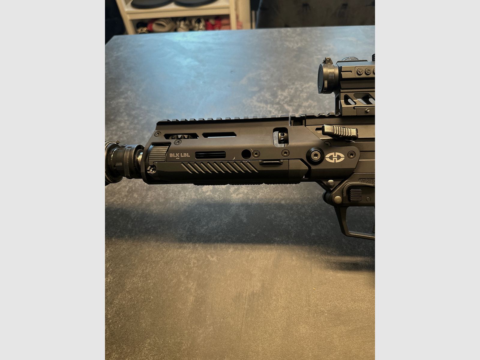 Desert Tech mdr x alu Handlauf mit zweibein 