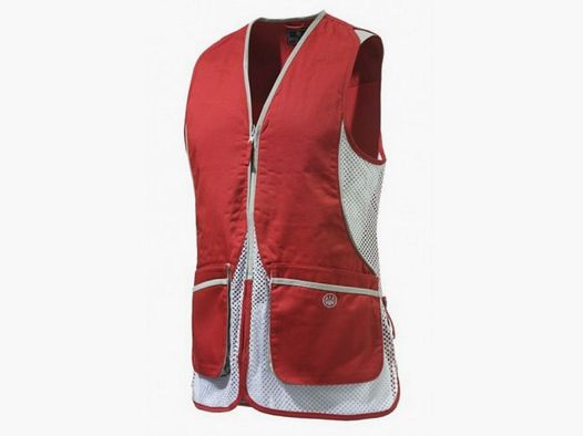 Beretta Dames Schietvest Ambidextrous Silver Pigeon Rood art. GT111 02113 0335 BERETTA