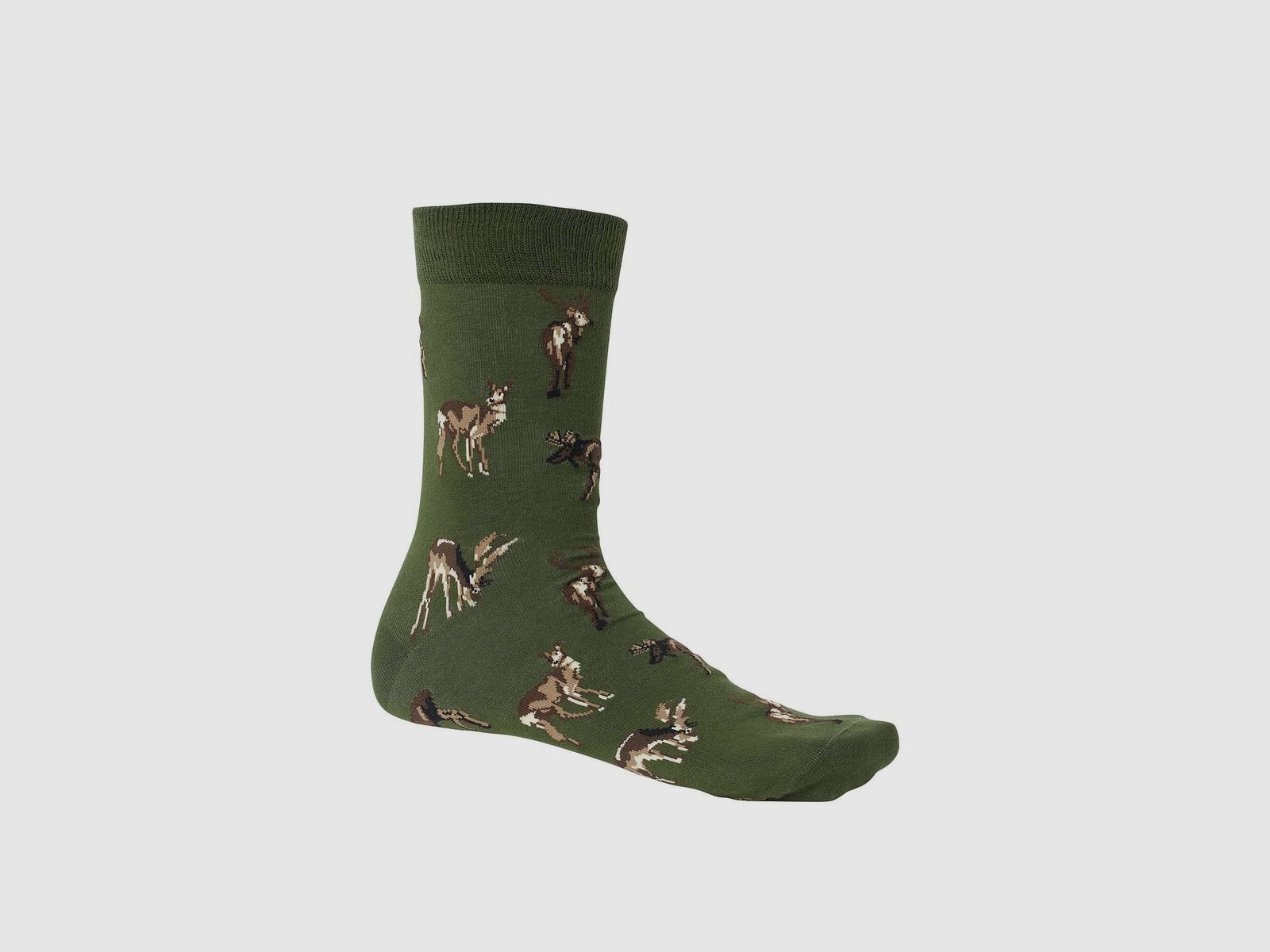 Chevalier Pomeroy Socks Rifle Green Deer 43/45