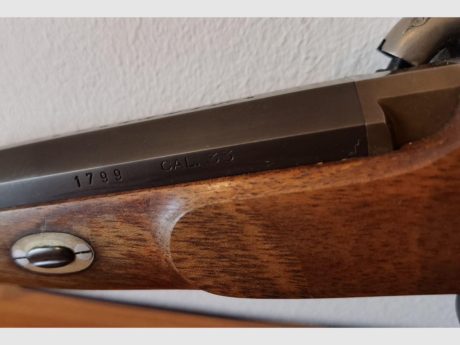 Pistola de avancarga Hege Siber Lausanne Cal. 33 Nr. 1799