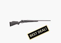 Weatherby MARK V WEATHERMARK .300 WEATH MAG 26"/66CM TAC GRAY CERAKOTE 1/2"-28