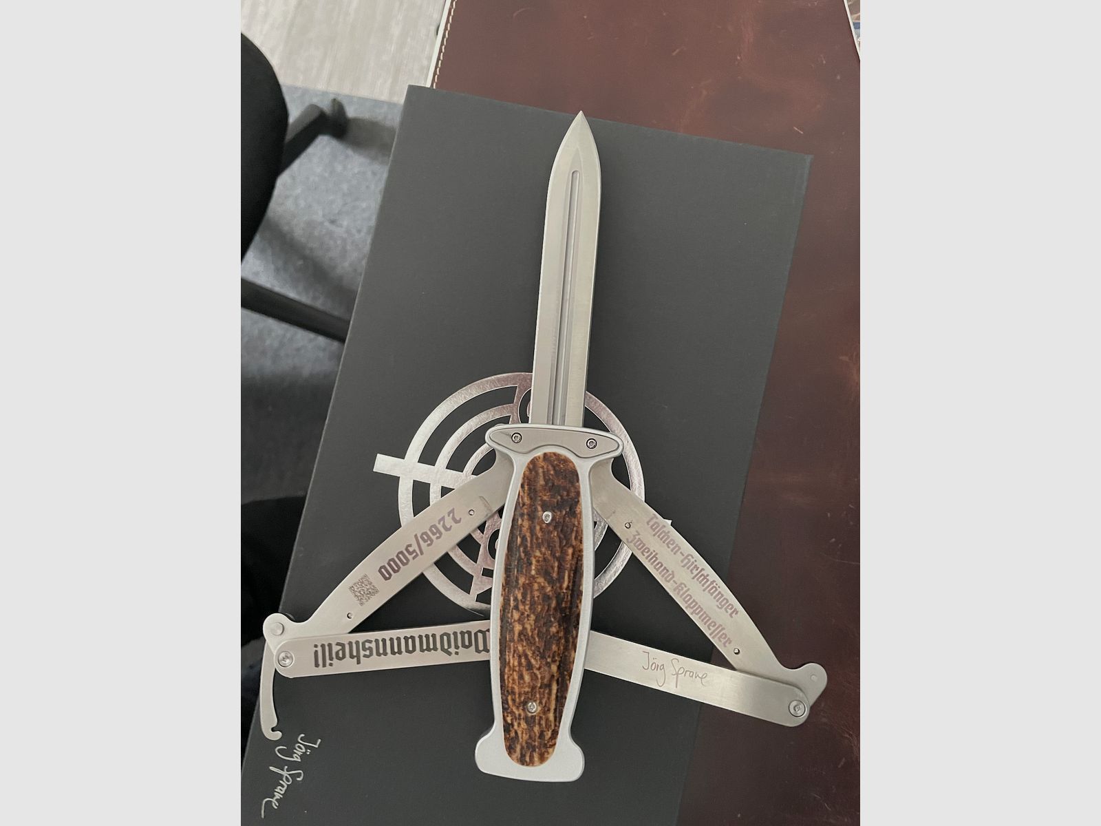 Gogun Hirschfänger Taschenhirschfänger 