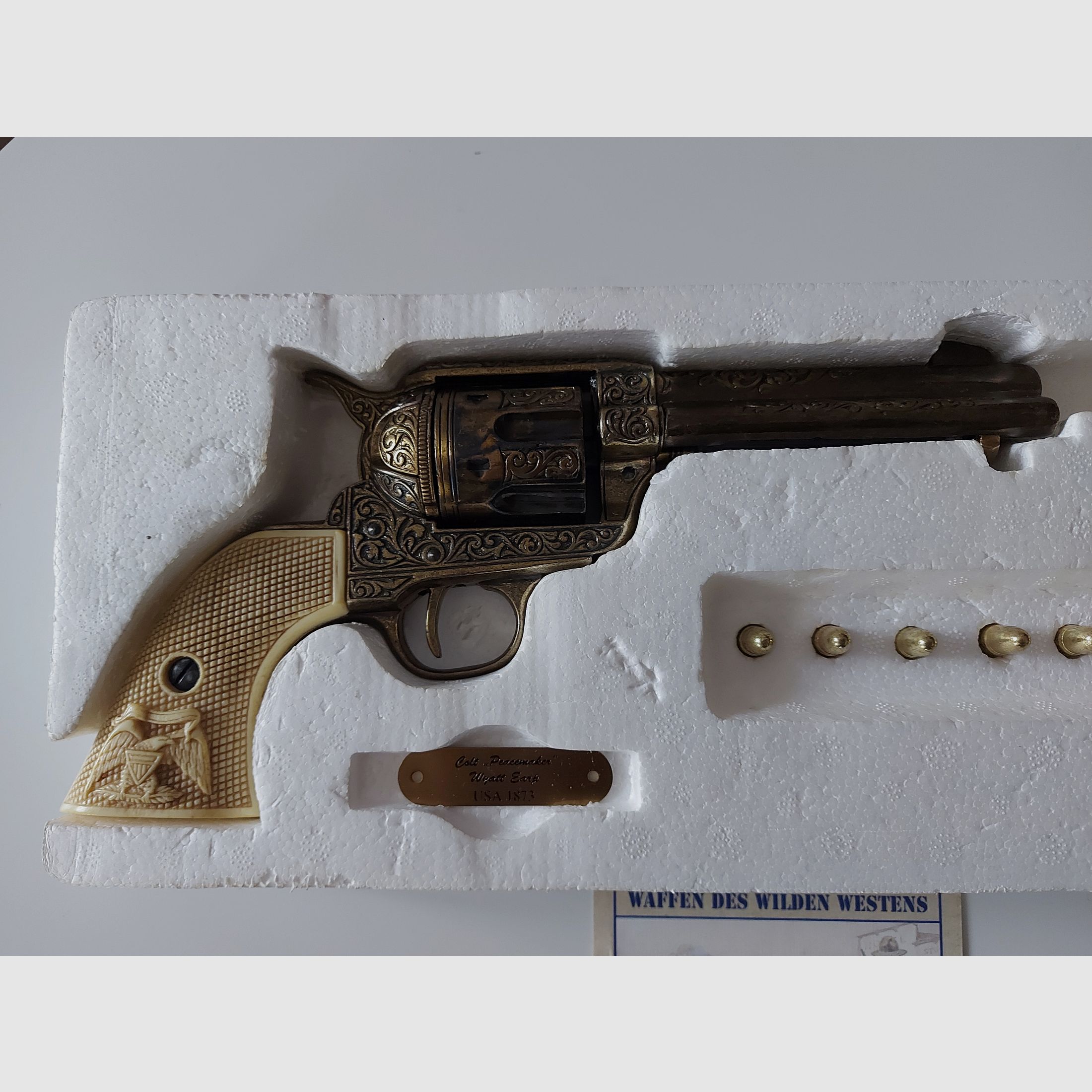 Colt PEACEMARKER WYATT EARP 1873 Dekowaffe