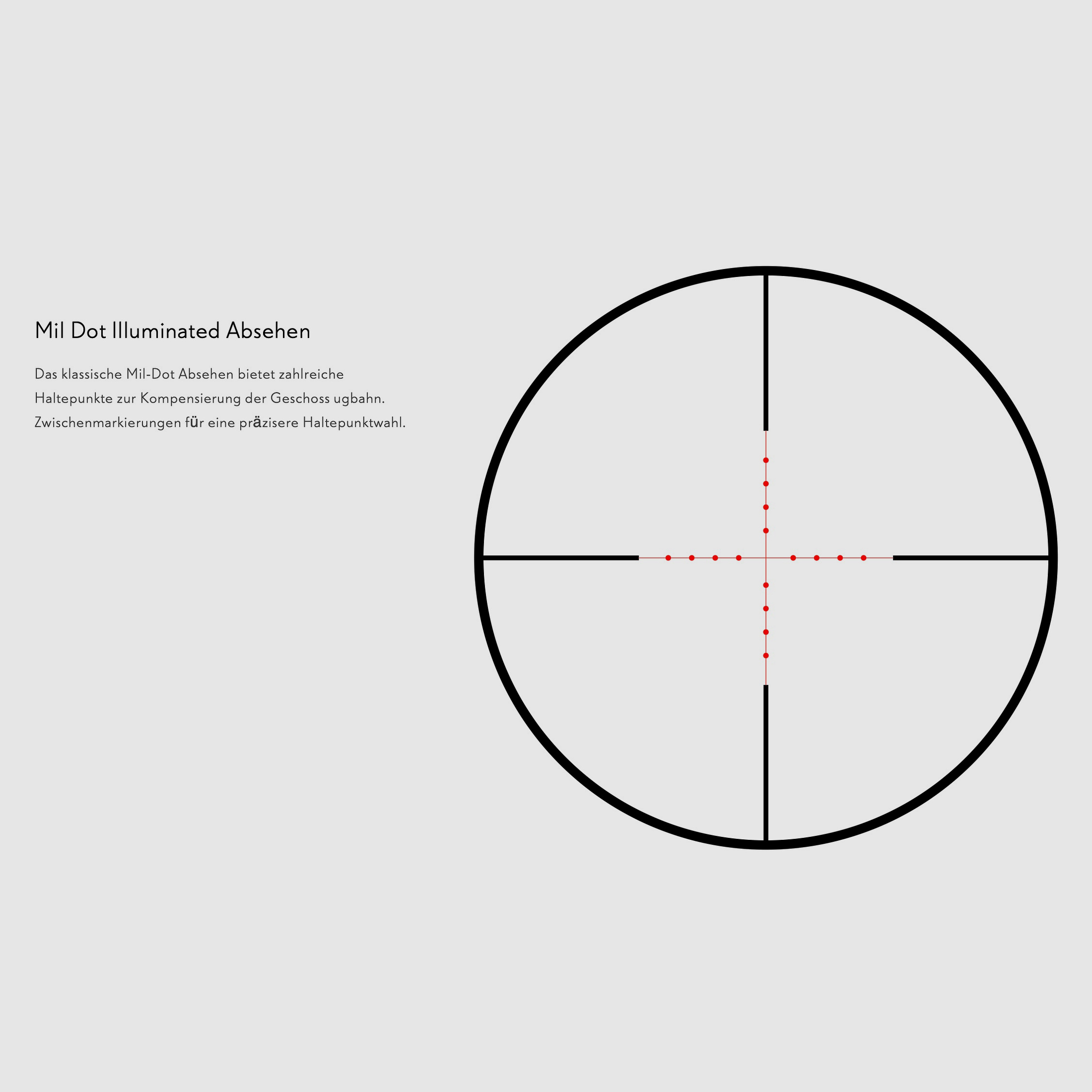 HAWKE 14211 Zielfernrohr VANTAGE 2-7x32 AO MIL DOT IR