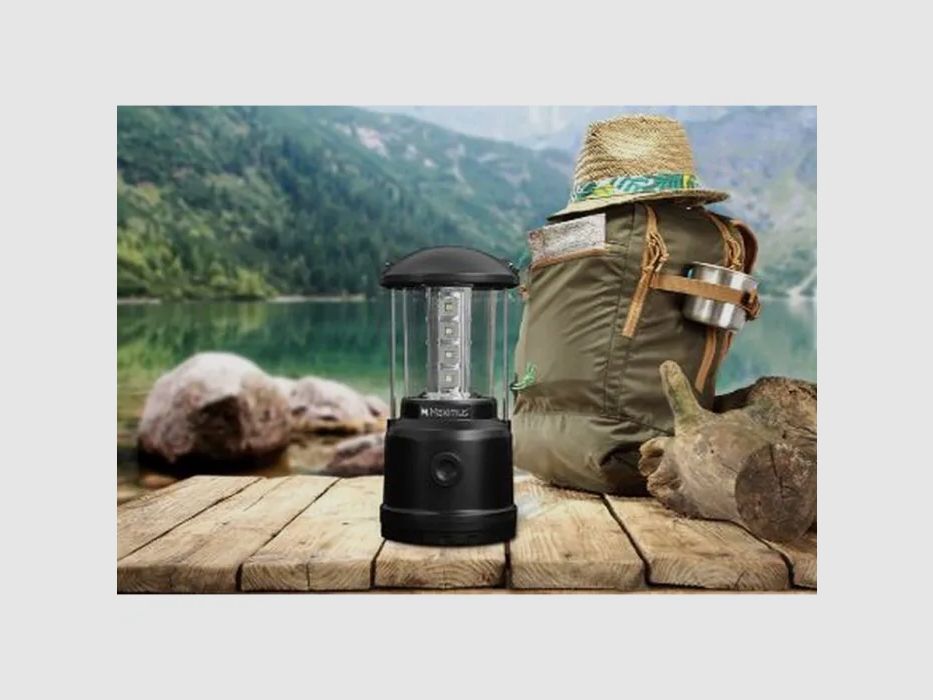 Maximus Lampe »Lampe LED 660 lm Lampe de camping M-LNT-200« avec variateur