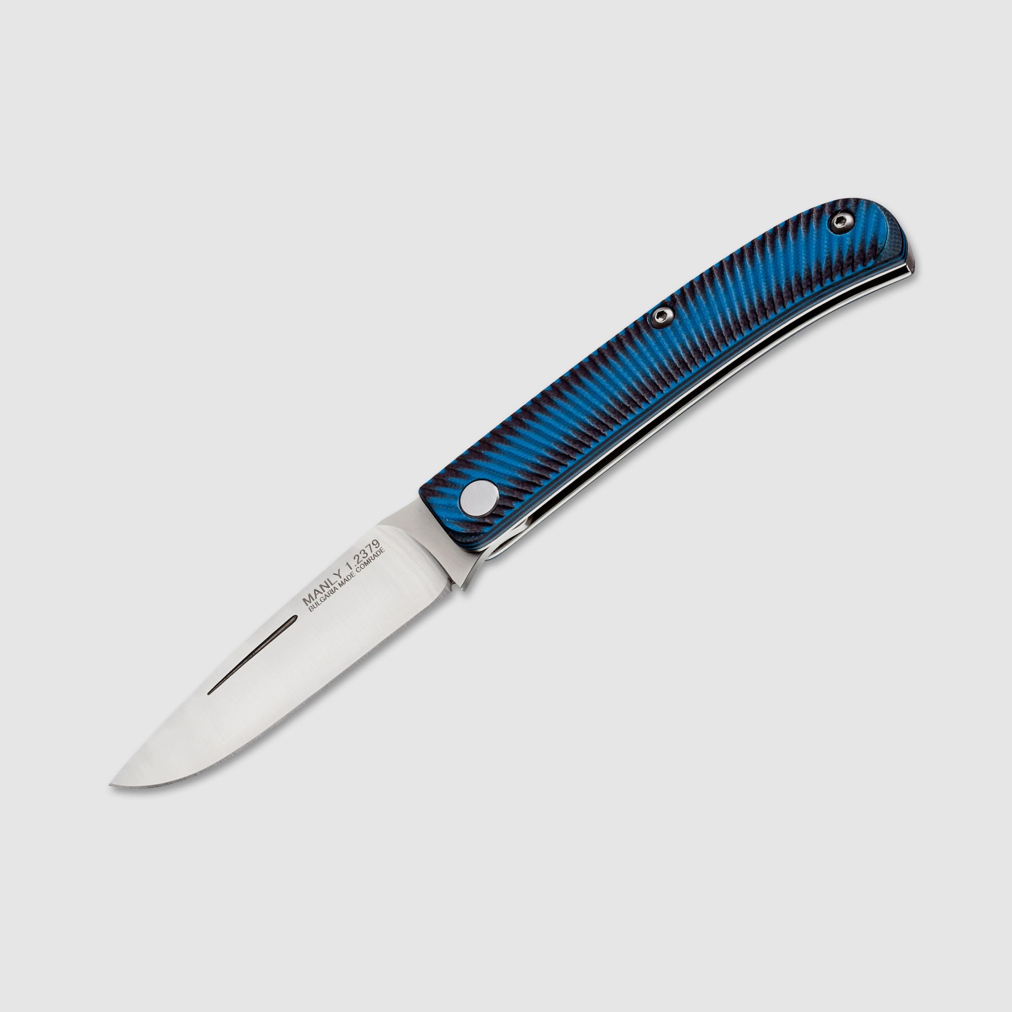 Taschenmesser Manly Comrade Black/Blue