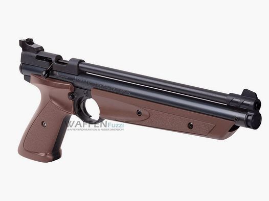 Crosman Mod.1377 Luftdruckpistole 4,5 mm Diabolo im Holzdesign
