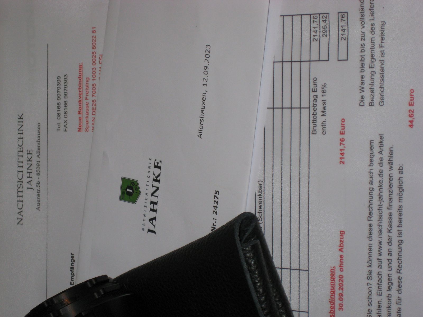 JAHNKE DJ-8 NSV 1x48 * in OTTIMO STATO (blaser, sauer, merkel) COME NUOVO