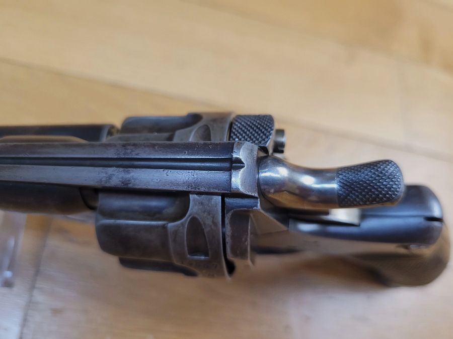 Zeer mooie officierrevolver model 1874 – Volledig monomatrikuleer wapen – MAS uit 1877 – Zeer mooie loop – Mechanisch perfect – Uitstekende staat!, afbeelding 15 van 23