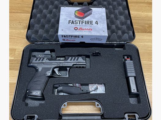 Walther PDP V2 Compact 4" im Kaliber 9mm Luger inkl. Rotpunktvisier Burris FastFire 4