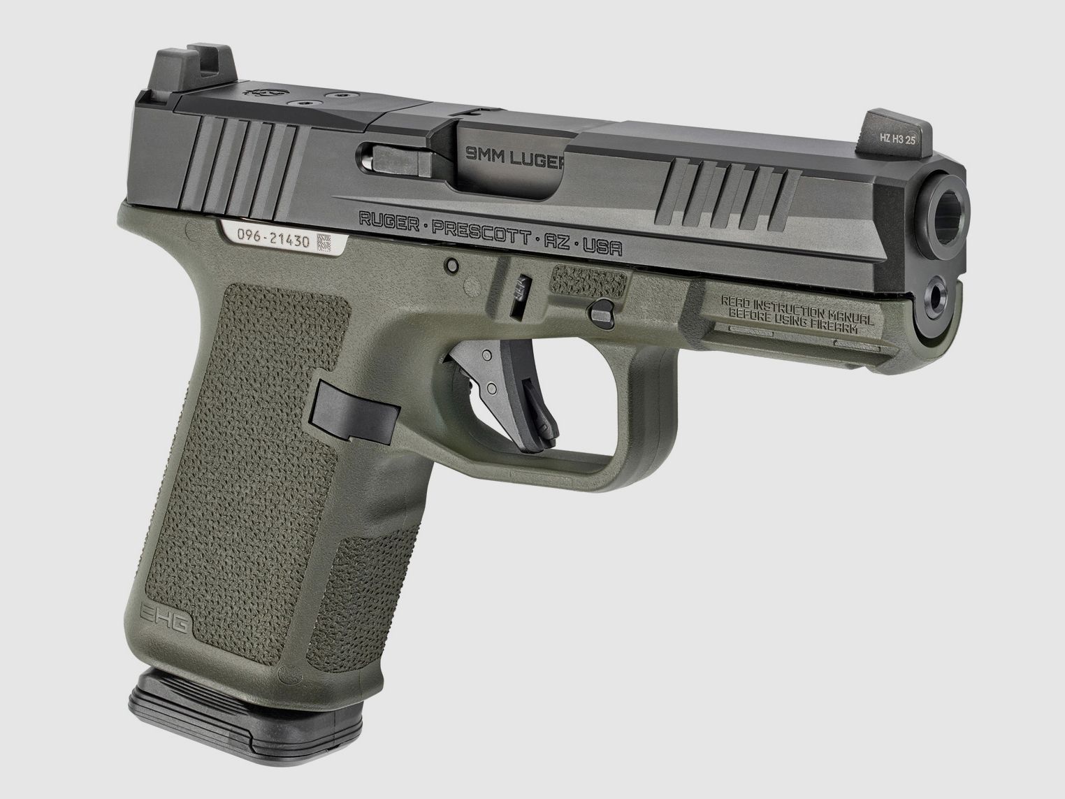 Ruger RXM 9mm Luger 4″ – 15 Schuss, OD Green, Bild 2 von 4