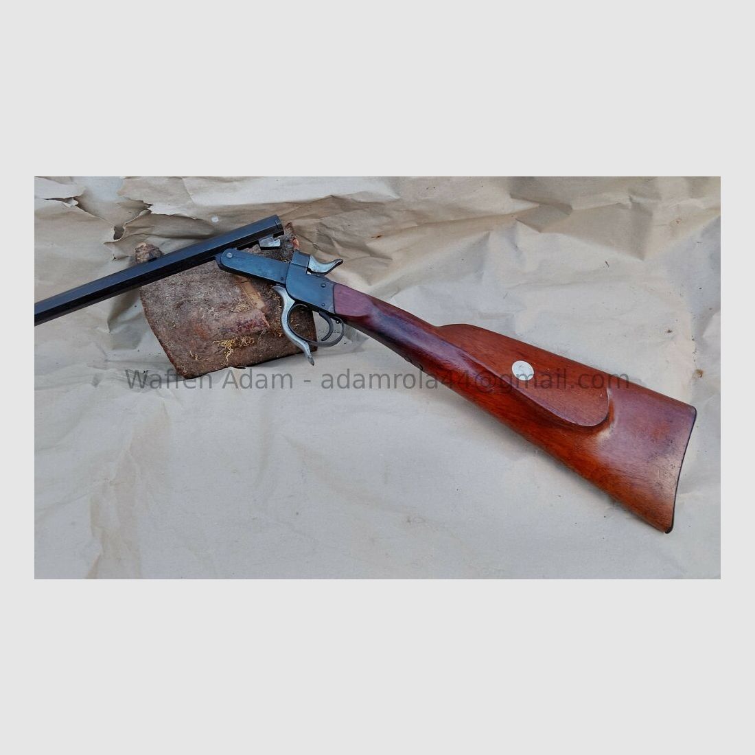 Suhl Tesching - Tuinflinte rond 1900