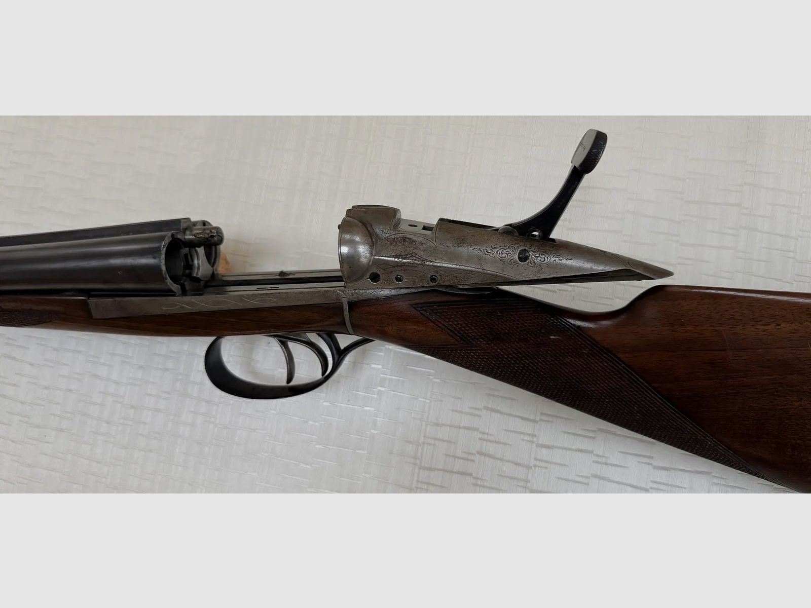 Halifax St. Étienne Doppelflinte System Daren Kaliber 16/65