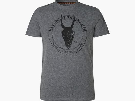 SEELAND® Camiseta Key-Point (Gris Melange)