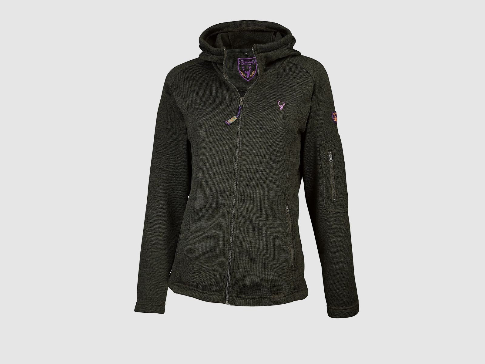 Hubertus Damen-Strickfleecejacke