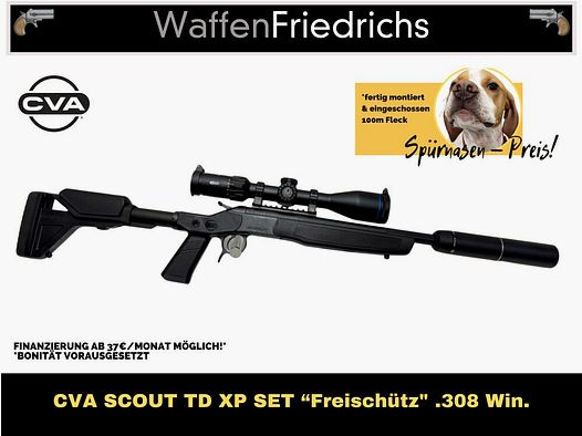 CVA Scout TD XP Conjunto Completo "Freischütz" - Waffen Friedrichs