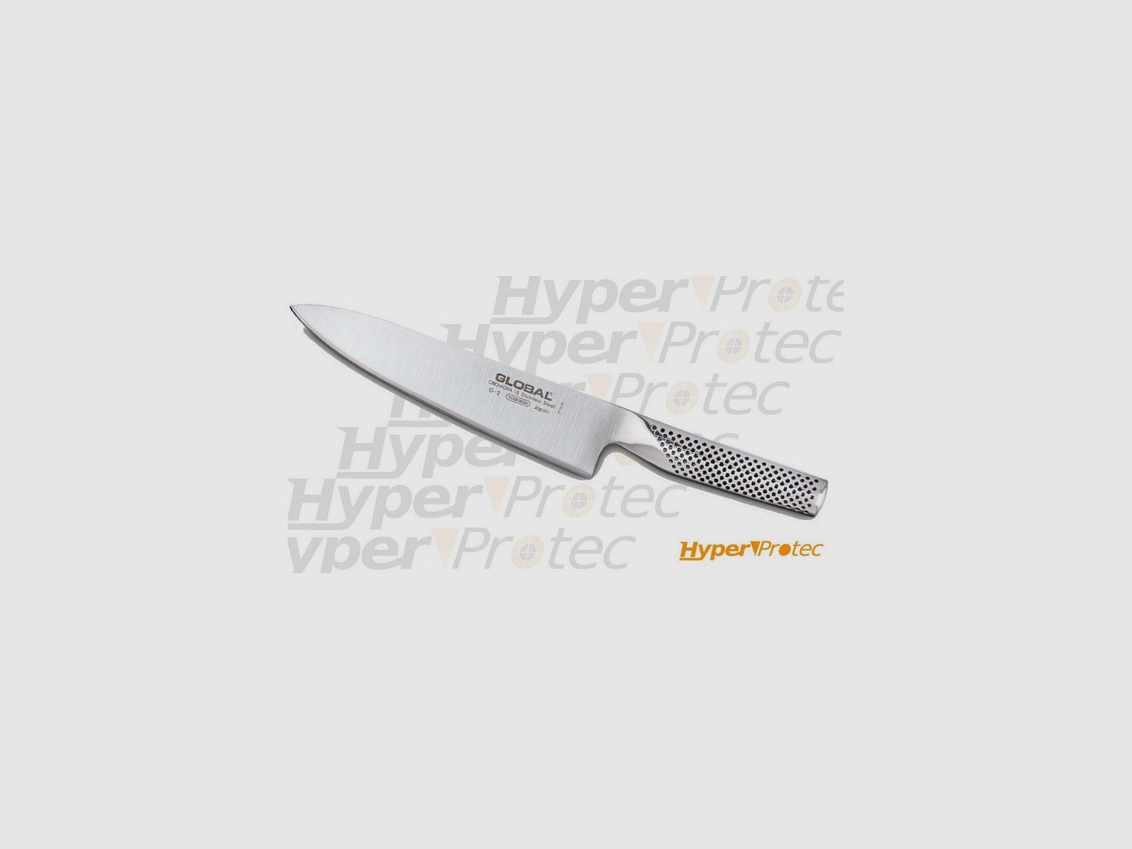 Global G2 Volledig Inox Keukenmes Santoku Type - 20 cm