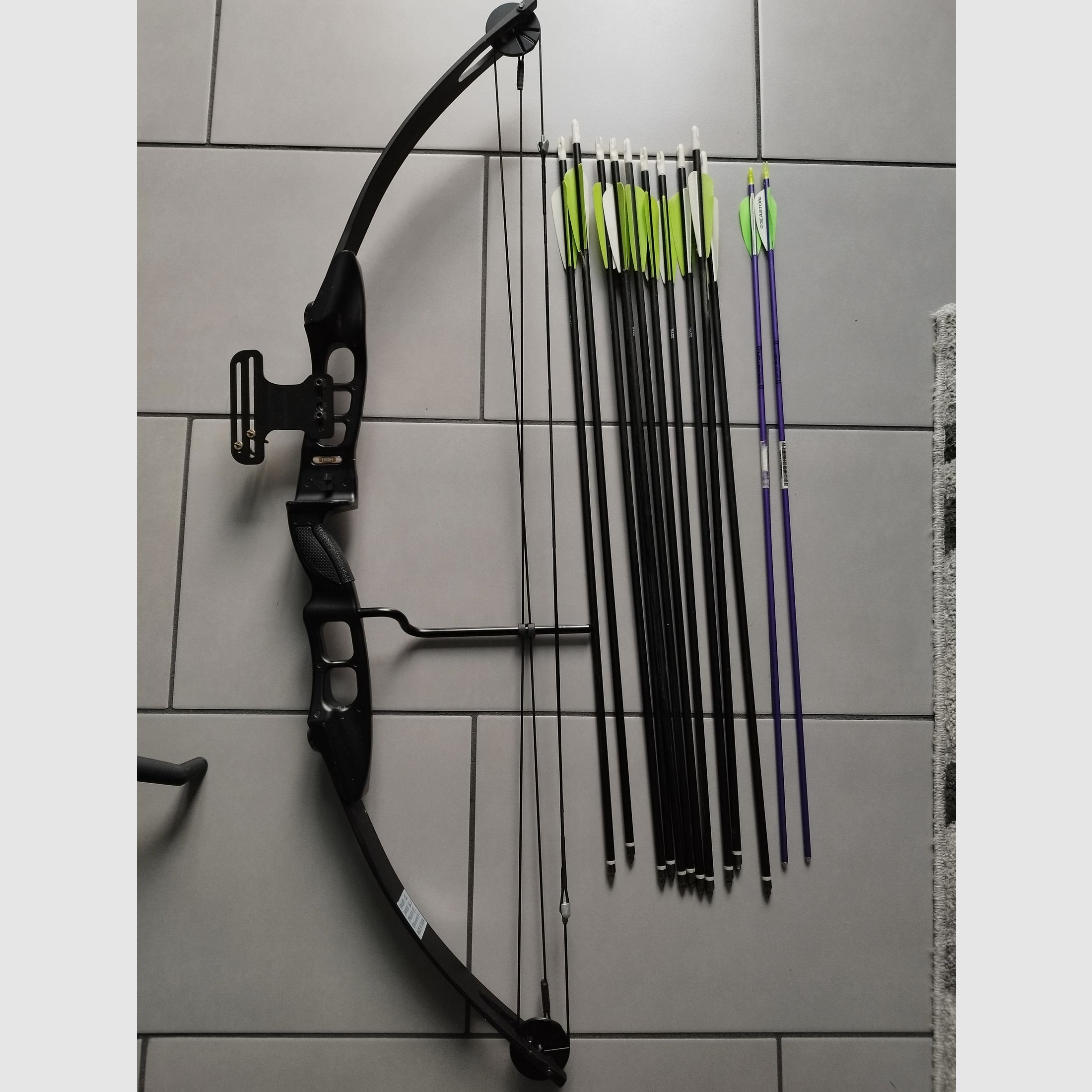 45lbs compound Bogen 28" 