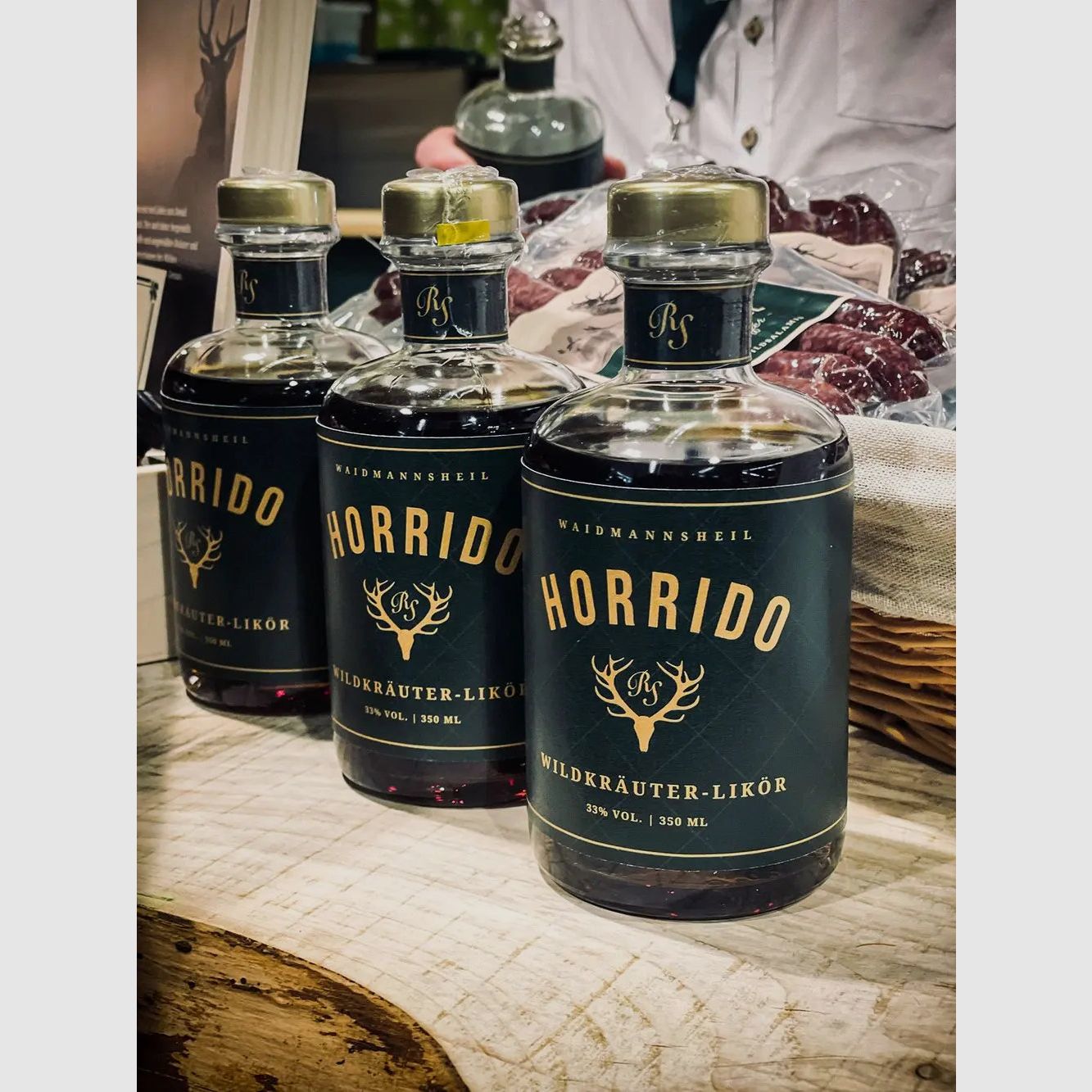 Horrido kruidenlikeur 350 ml, afbeelding 2 van 2