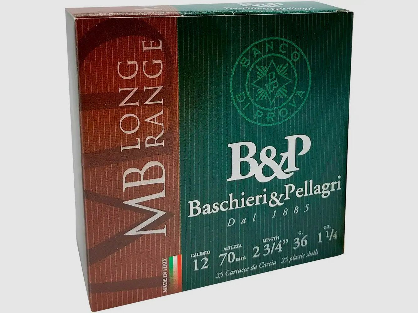 Baschieri & Pellagri B&P 4MB Long Range 3,5mm 36g - 25 Stück