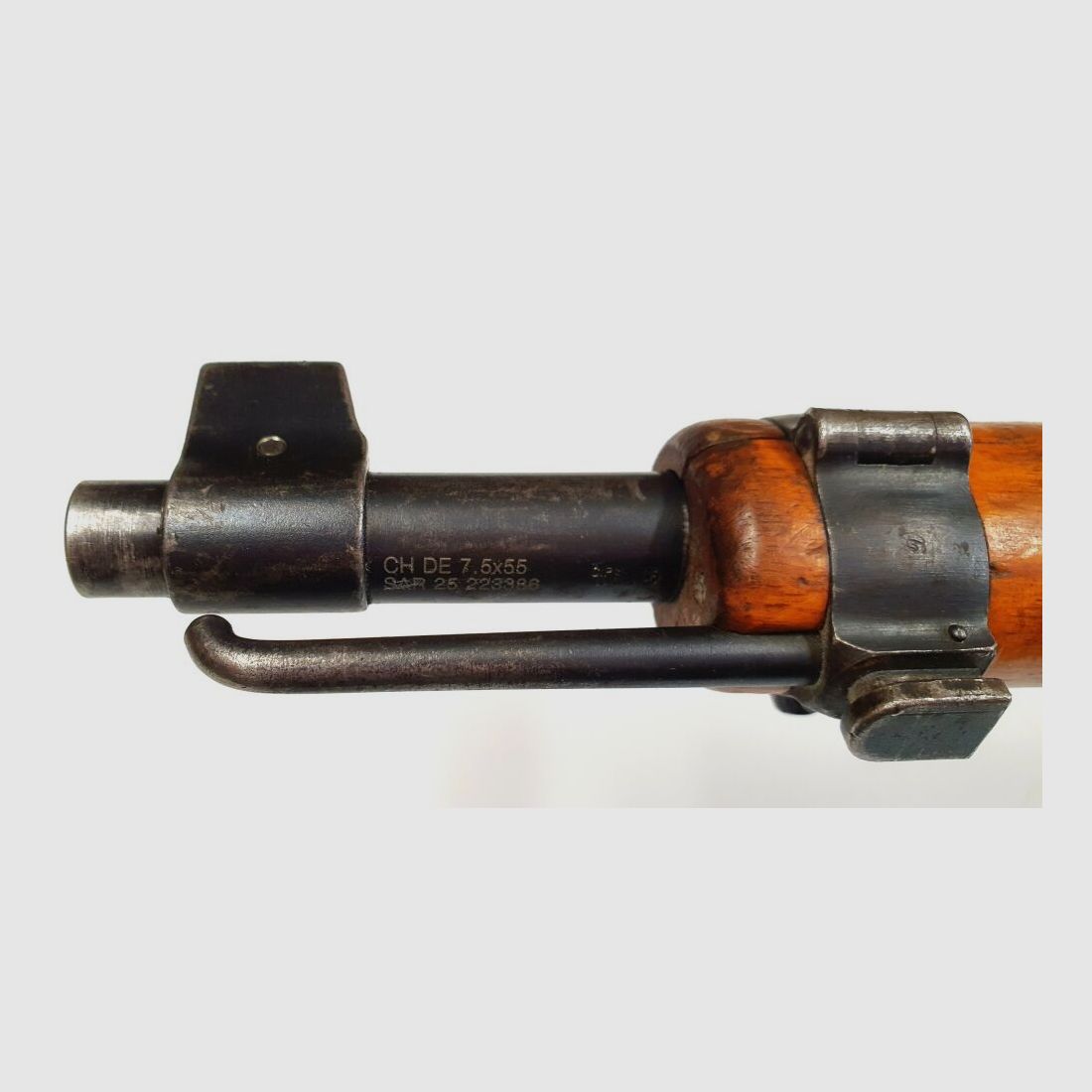 Bern Weapons Factory Repeating Rifle Bern Weapons Factory Swiss K31 Caliber 7.5x55 Swiss completely matching numbers + Hämmerli