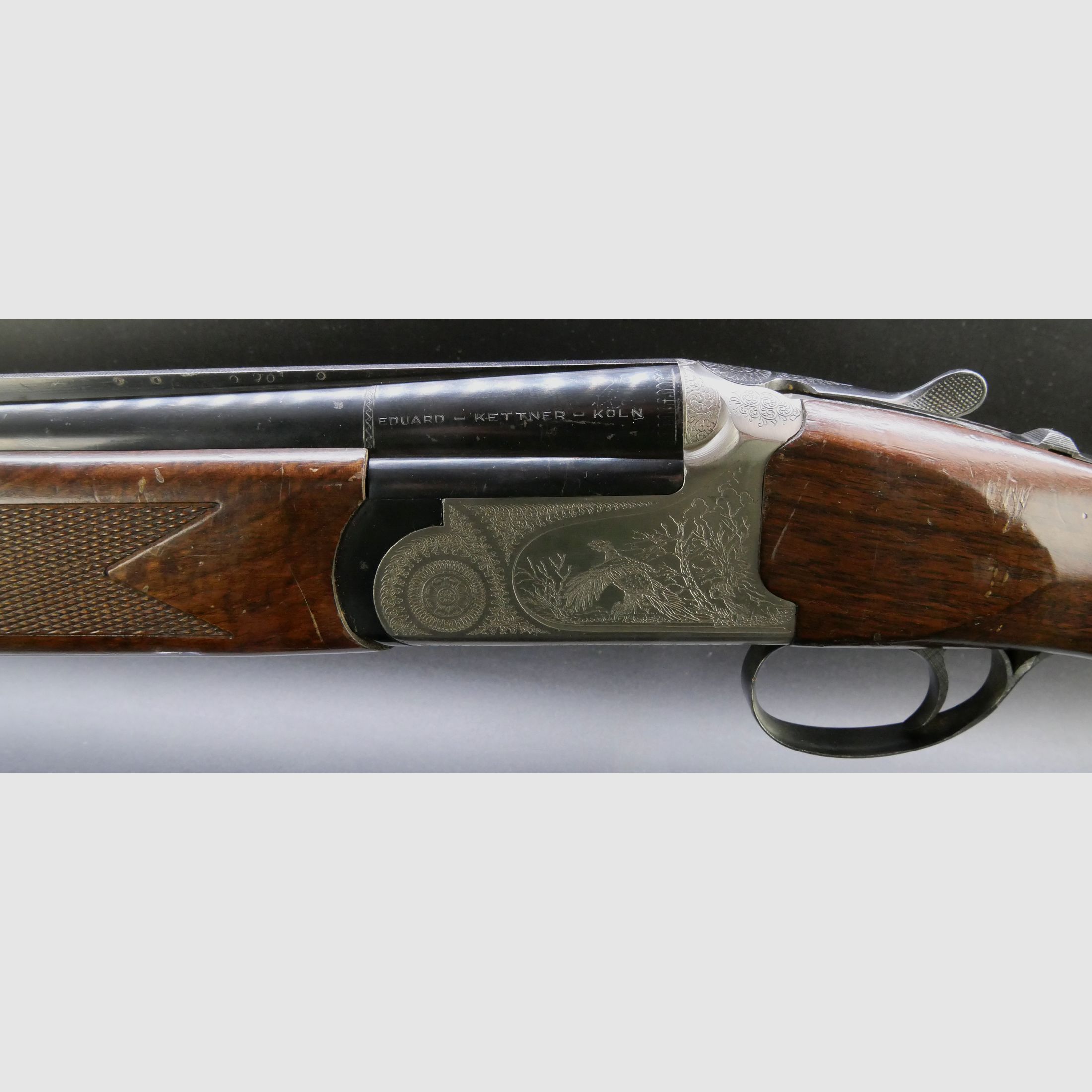 Eduard Kettner Cologne BDF 12/70 barrel length 705mm single extraction with extractor