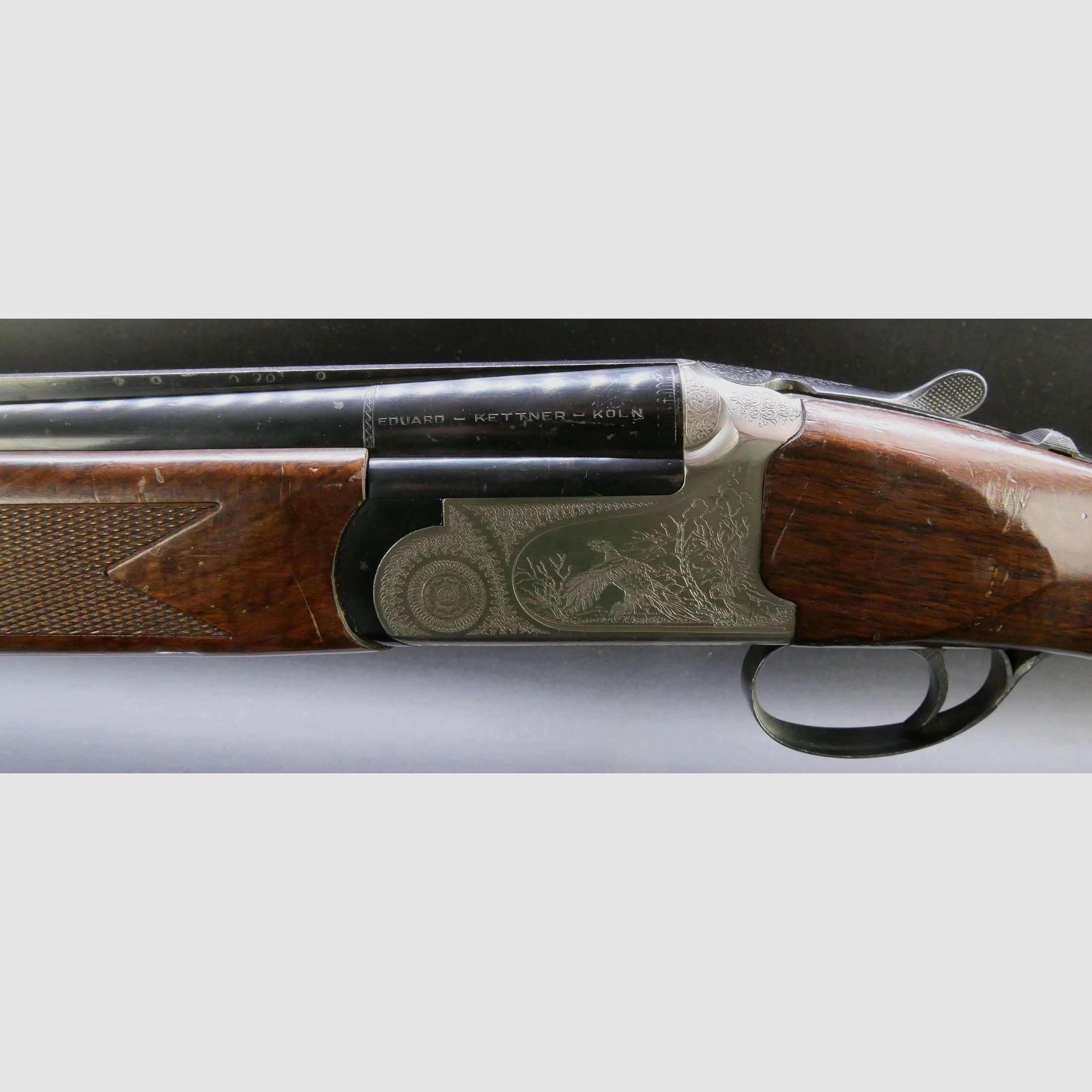 Eduard Kettner Cologne BDF 12/70 barrel length 705mm single extraction with extractor