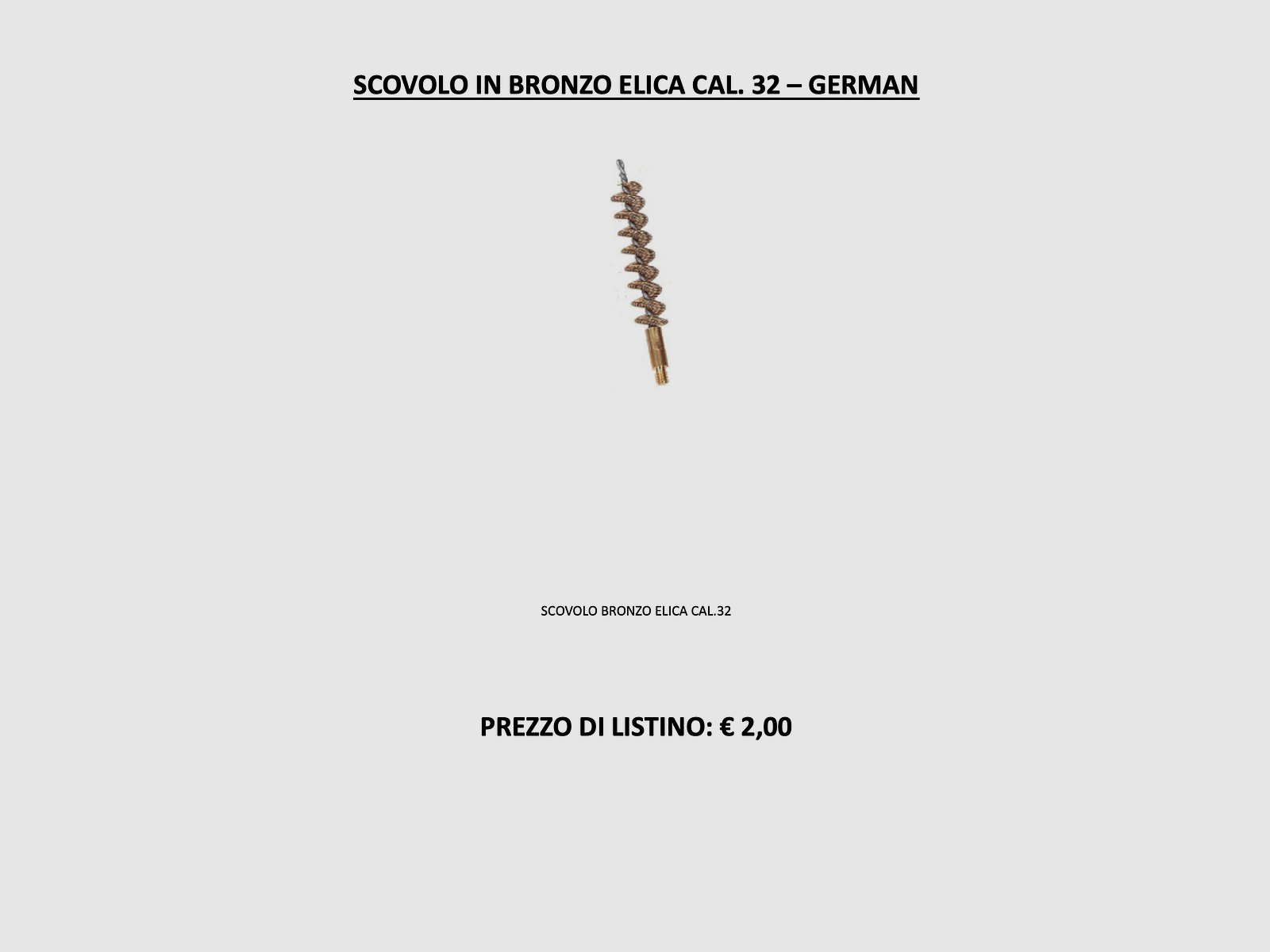 ALLEMAND – COUVERCLE EN BRONZE CAL.32, image 2 sur 2